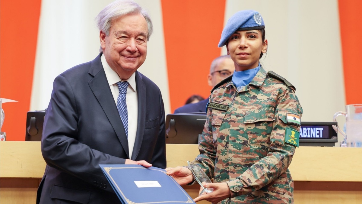 Major Abhilasha Barak wins UN award, PM calls her an inspira
