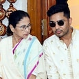 Mamata Banerjee and her nephew Abhishek Mamata Banerjee and her nephew Abhishek