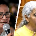 Mamata Banerjee Nirmala Sitharaman Mamata Banerjee Nirmala Sitharaman