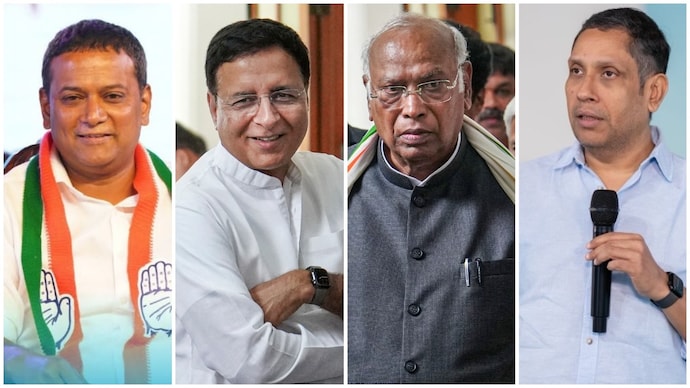 Mansoor Ali Khan, Pawan Khera, Mallikarjun Kharge and Praveen Chakravarty are among the Congress candidates for the Rajya Sabha elections. Mansoor Ali Khan, Pawan Khera, Mallikarjun Kharge and Praveen Chakravarty are among the Congress candidates for the Rajya Sabha elections.
