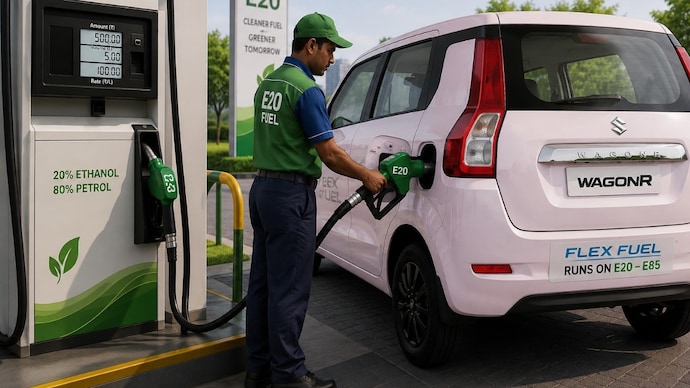 Maruti Suzuki recently showcased the WagonR flex-fuel. (Photo: AI-generated for representation) Maruti Suzuki recently showcased the WagonR flex-fuel. (Photo: AI-generated for representation)