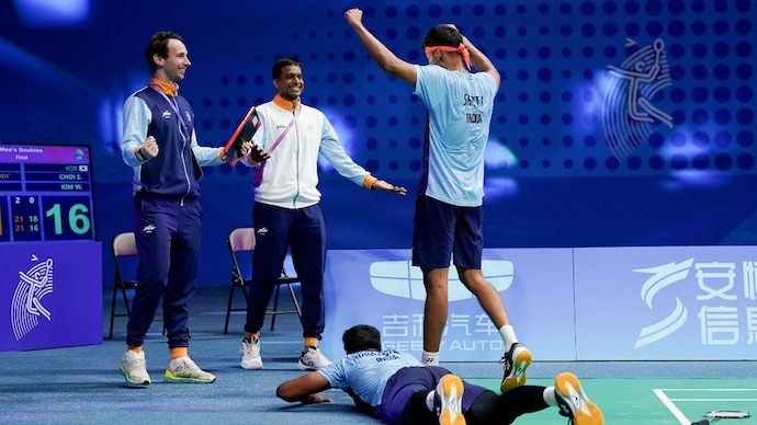 Mathias Boe, Satwiksairaj Rankireddy, Chirag Shetty