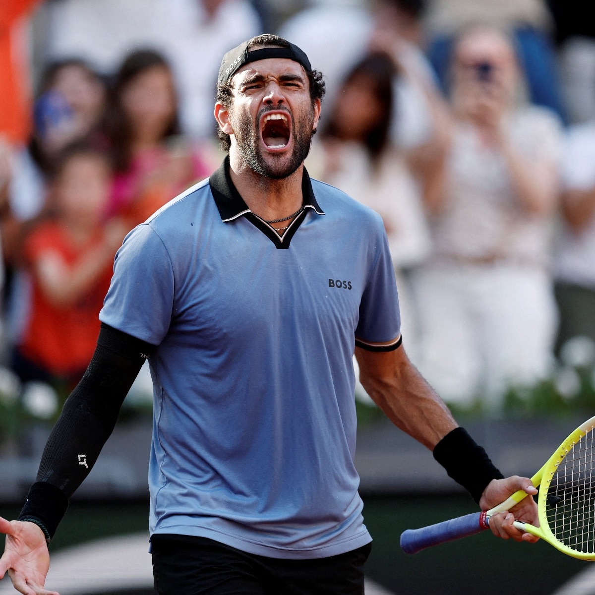 Berrettini avenges Jannik Sinner, knocks Cerundolo out in straight sets