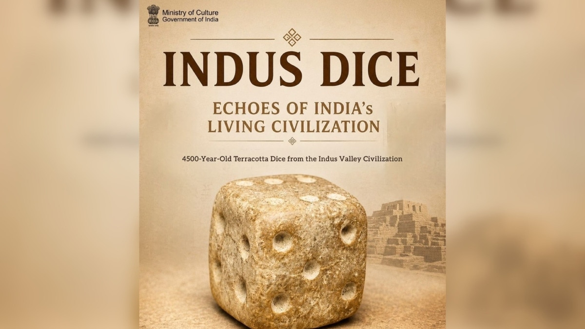 Ministry of Culture's post on 4,500-year-old Indus dice taps into heritage pride
