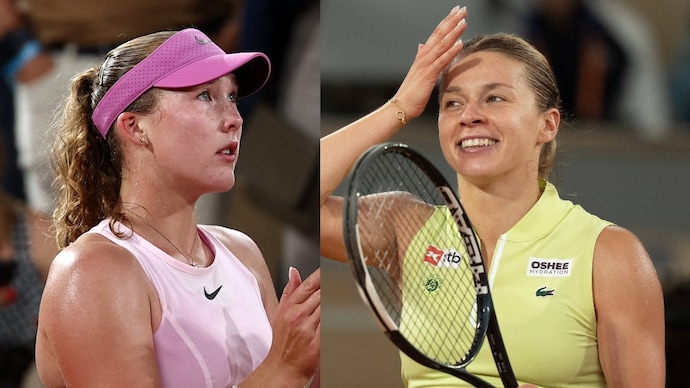 Mirra Andreeva and Maja Chalinskwa will lock horns in the French Open final. Courtesy: Reuters Mirra Andreeva, Maja Chalinskwa