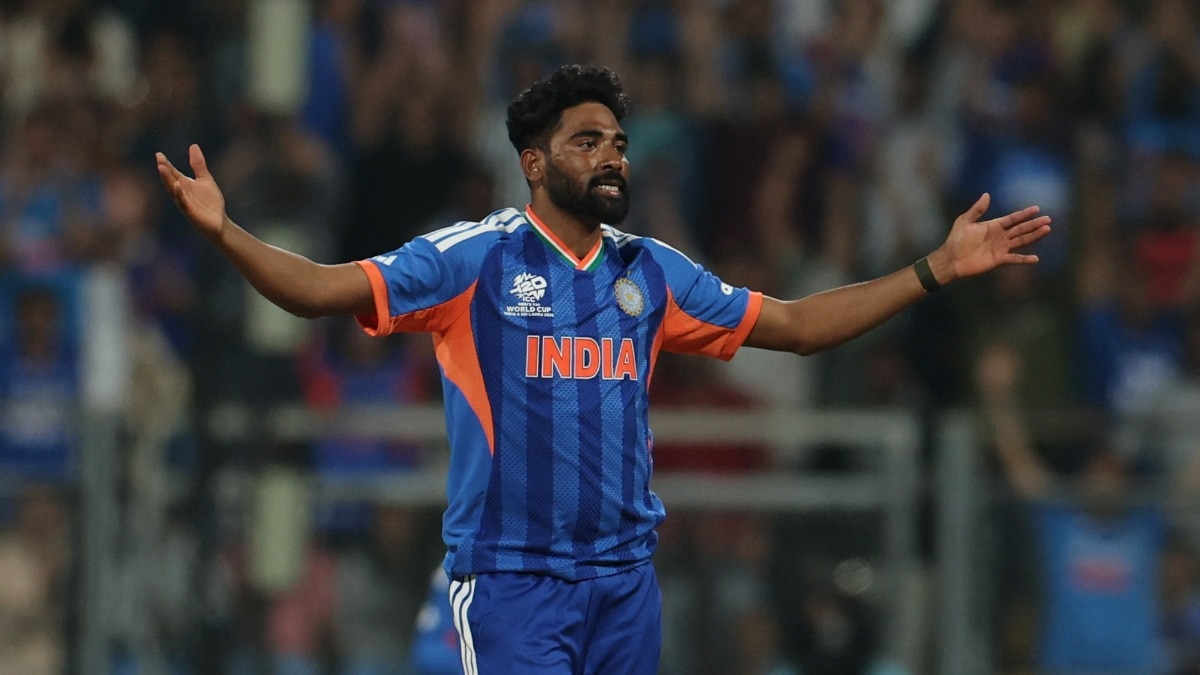 Workhorse Mohammed Siraj withdrawn from India's T2
