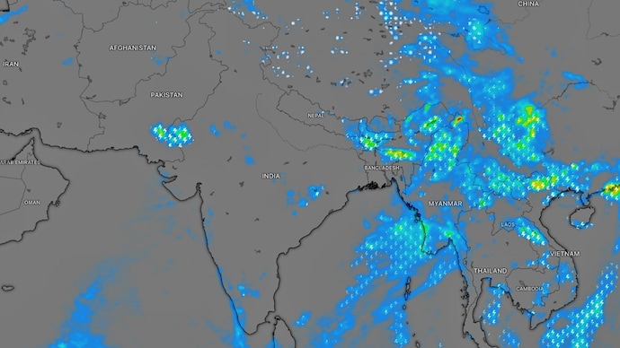 Monsoon rain