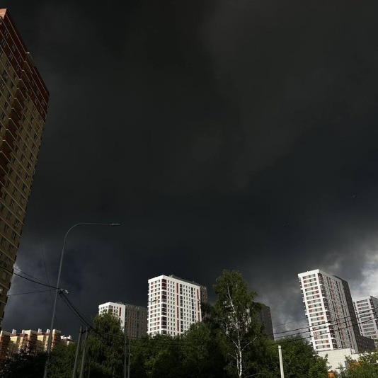 Moscow black rain