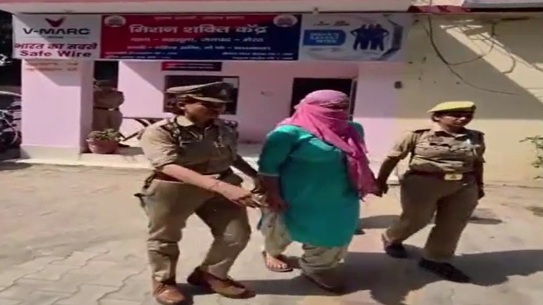 Mother arrested for helping lover kill son who stood in the way of their affair