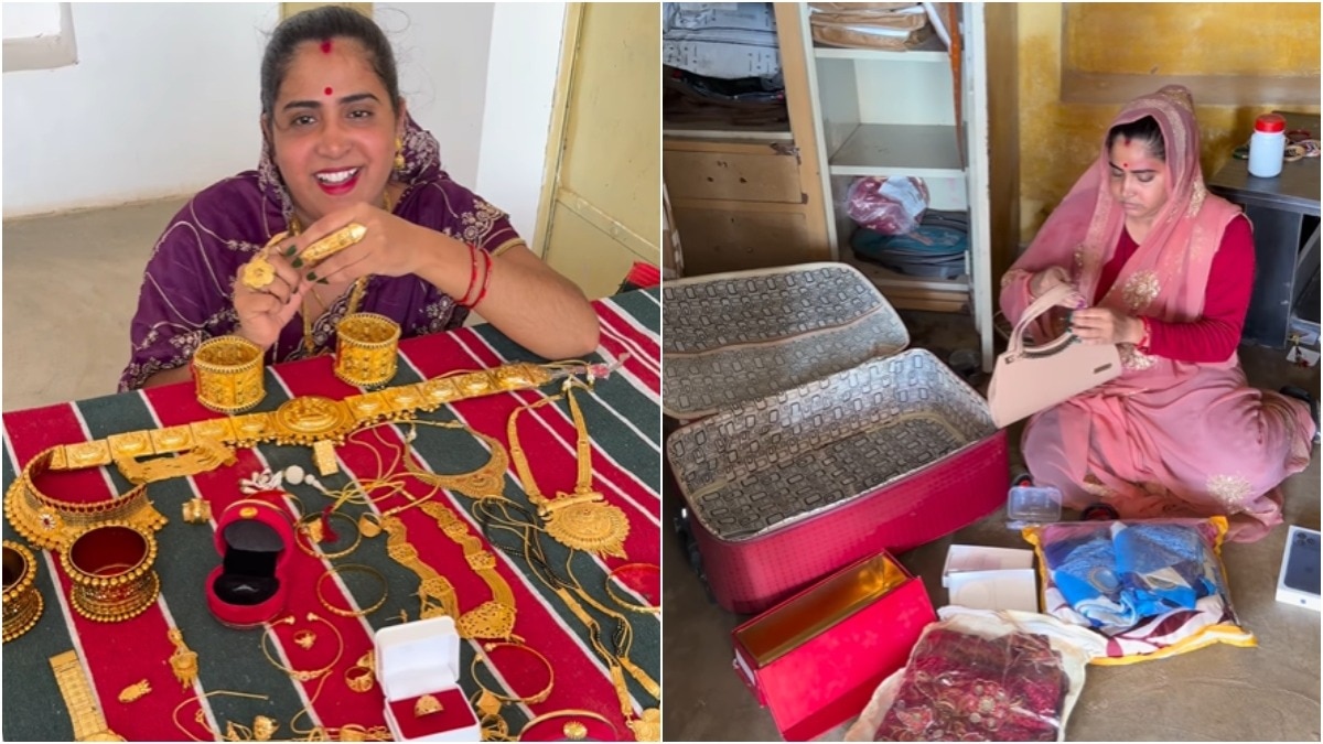 Madhya Pradesh YouTuber's gold and cash social media flex en