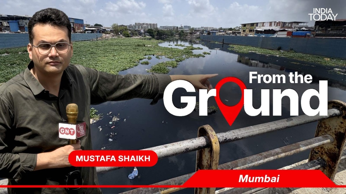 Mumbai's Mithi river lies choked ahead of monsoon;