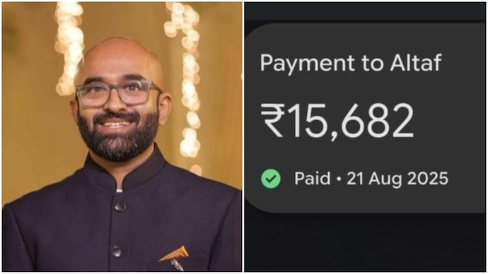Mumbai man accidentally pays auto driver Rs 15,682. Then something unusual happens (Photos: @Shubham Gune/LinkedIn) Mumbai man accidentally pays auto driver Rs 15,682, but the story doesn't end there