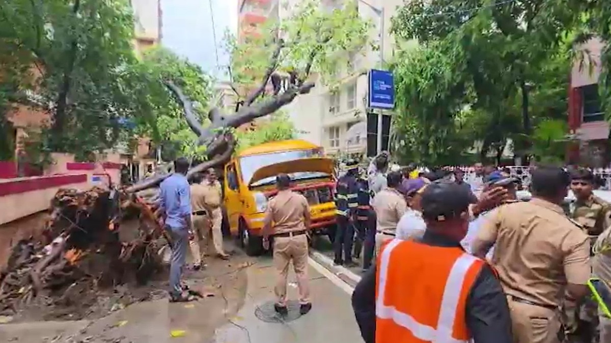 Student dies after tree falls on school bus in Mumbai; 4 hospitalised