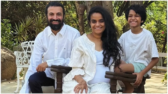 Nag Ashwin, Priyanka Dutt expecting second child. (Credit: Instagram/nag_ashwin) Nag Ashwin, Priyanka Dutt expecting second child.