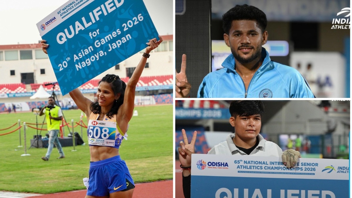 Athletics: Dev Meena, Anushka Yadav shine on Inter-State C’ships opener, seal Asiad 2026 spots
