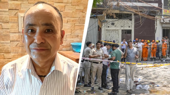 Keshav Negi is a resident of Dishad Garden area. Delhi hotel fire