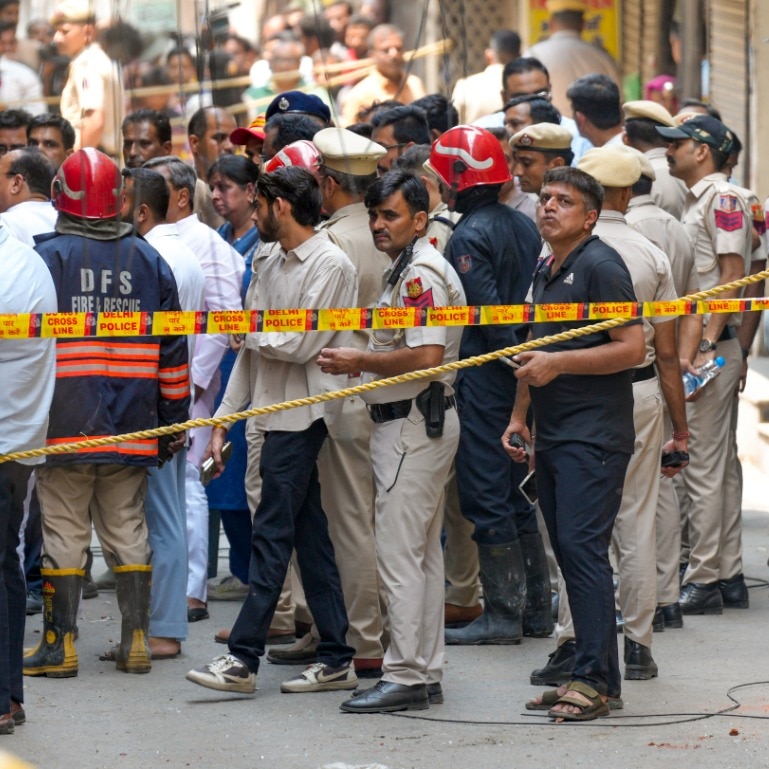 Delhi hotel fire: How locals rushed to save those trapped inside