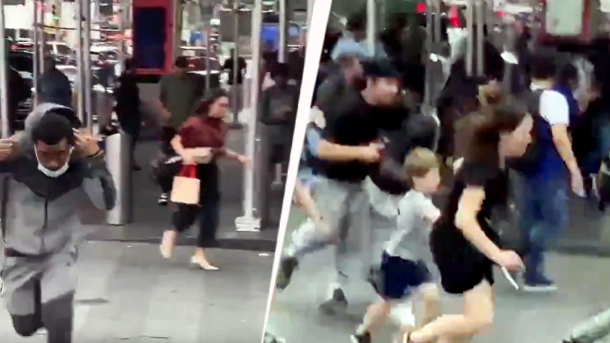 Several gunshots heard in Times Square, sending tourists scrambling for cover