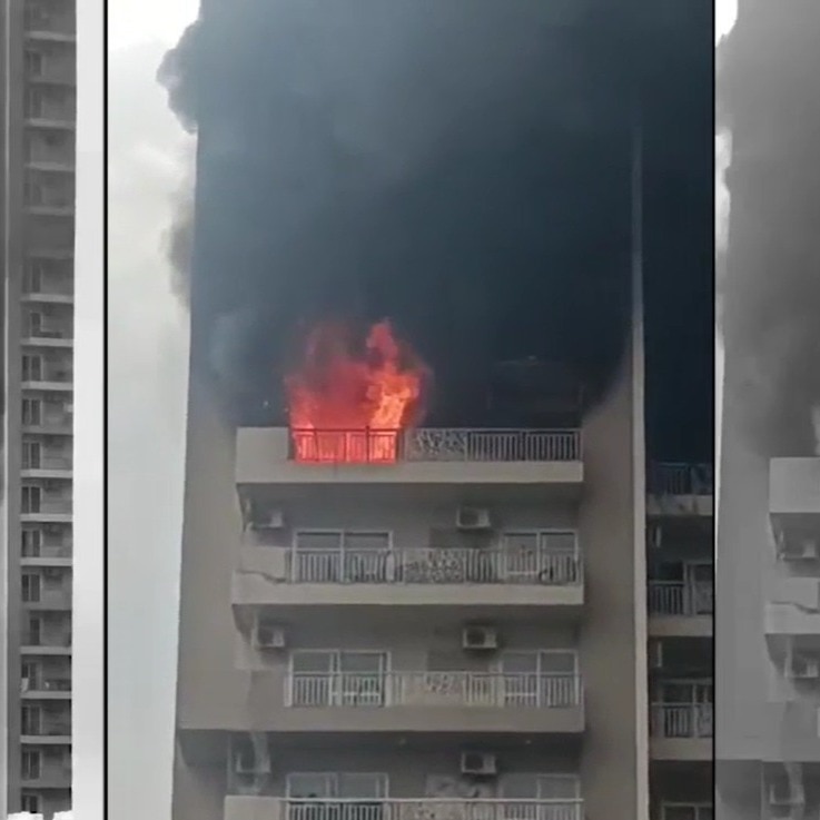 Twin fires reported in Noida: Blaze engulfs 12th floor of high-rise, another at PG