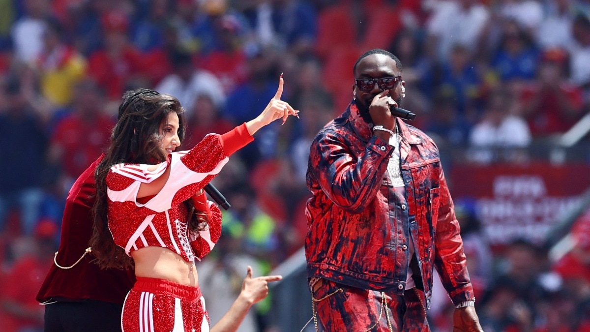 Nora Fatehi FIFA World Cup 2026 anthem Siir Siir debuts at Toronto opening