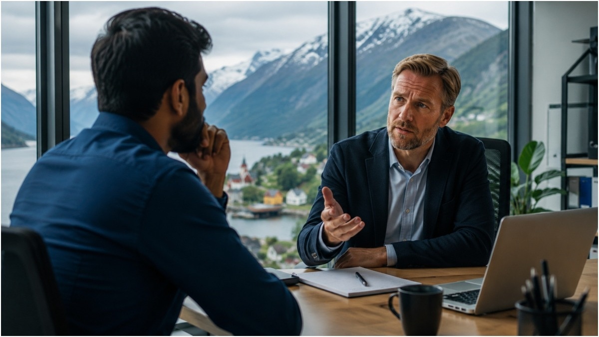 Indian man in Norway expected praise for working m