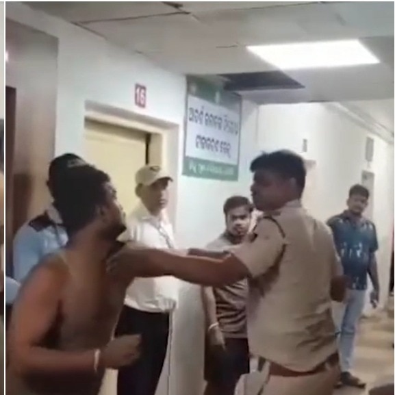 Drunk Odisha man slaps police officer, creates ruckus in hospital