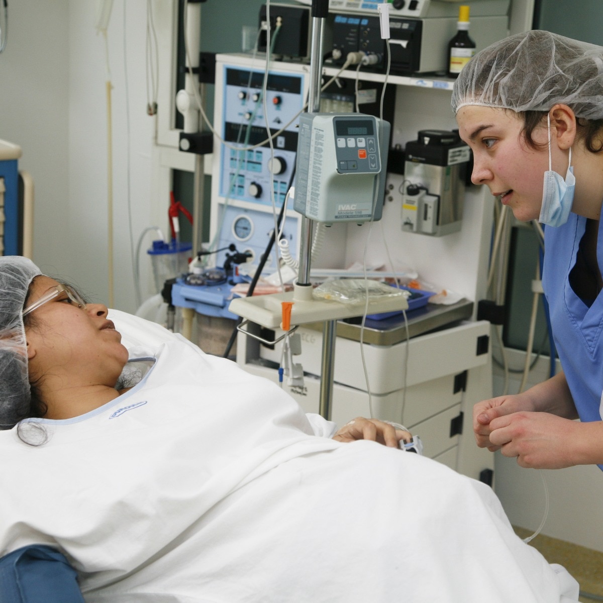 Why is oxytocin given after C-section?