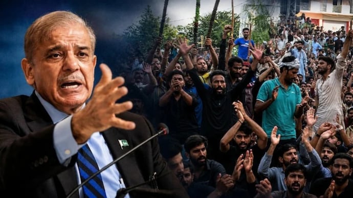 Pakistan has PM Shehbaz Sharif in Islamabad. POK, where protests have erupted, has a Prime Minister in Muzaffarabad. (File Photo) Pakistan has a Prime Minister in Islamabad and POK has one in Muzaffarabad, but their powers are far from comparable. (File Image)