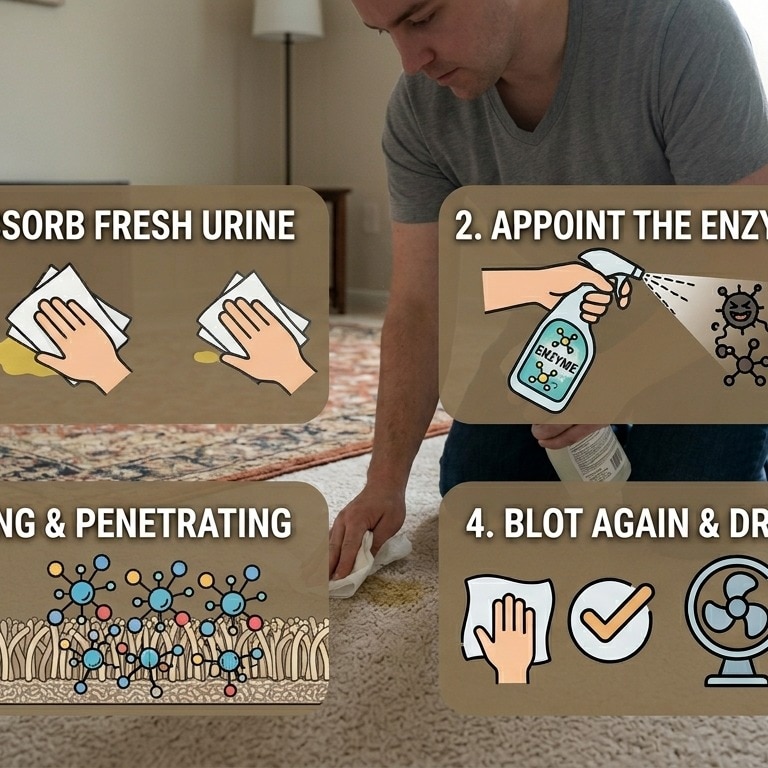 How to remove a pet's urine smell from carpets: A complete guide