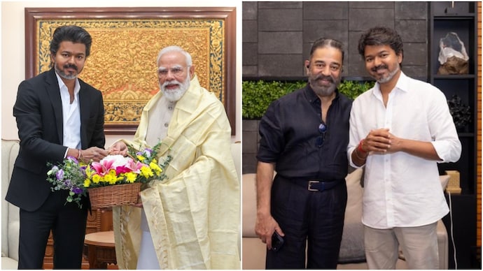 PM Modi and Kamal Haasan wish Vijay