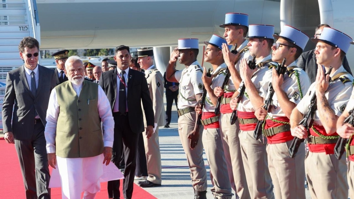 PM Modi lands in France on first leg of two-nation visit, to hold talks with Macron