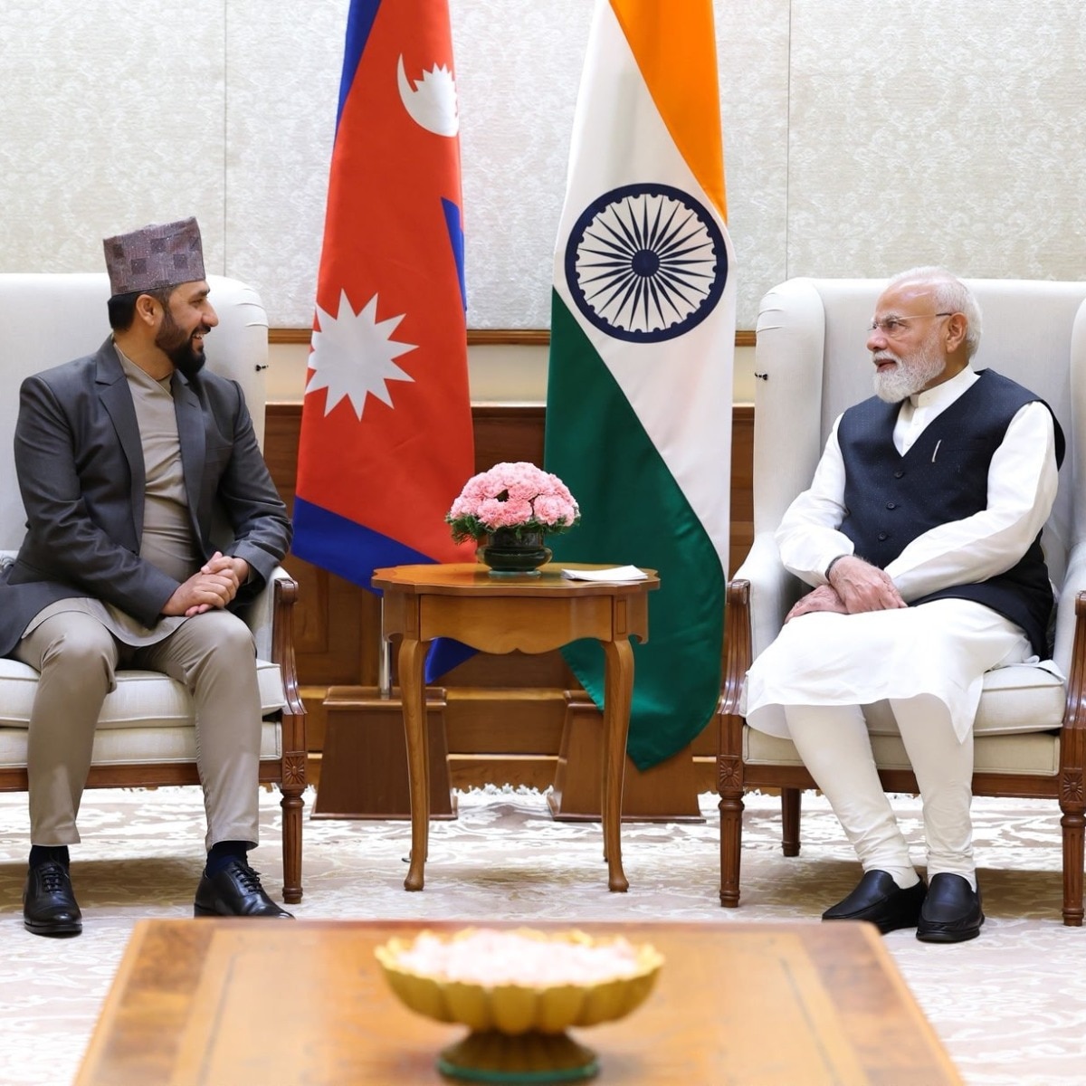 Nepal is India's priority partner: PM meets Balen Shah's party chief in Delhi