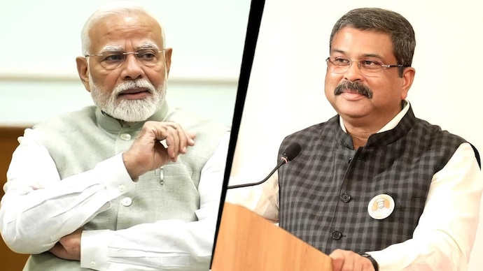 PM Narendra Modi and Dharmendra Pradhan