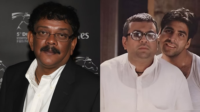 Priyadarshan says he is no longer part of Hera Pheri 3.(Photo: Getty Images, IMDb) Priyadarshan about Paresh Rawal and Akshay Kumar fallout