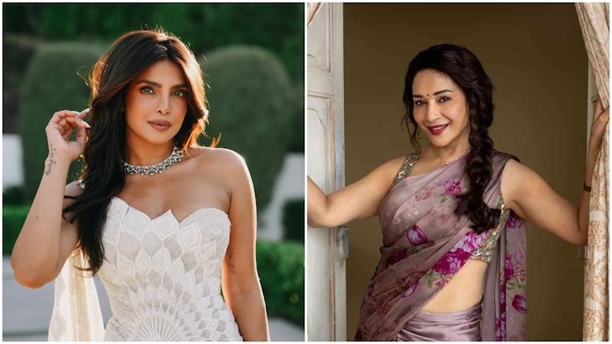 Priyanka Chopra praised Madhuri Dixit's performance in Netflix film Maa Behen. Priyanka Chopra, madhuri Dixit