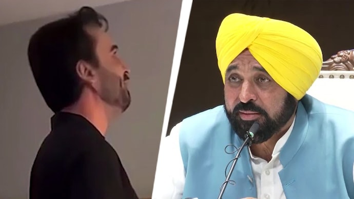 Punjab CM Bhagwant Mann has introduced a new "mask theory" to deny being the person seen in an alleged viral video.