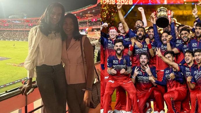 PV Sindhu congratulated RCB on IPL 2026 win. Courtesy: PTI/PV Sindhu Instagram PV Sindhu