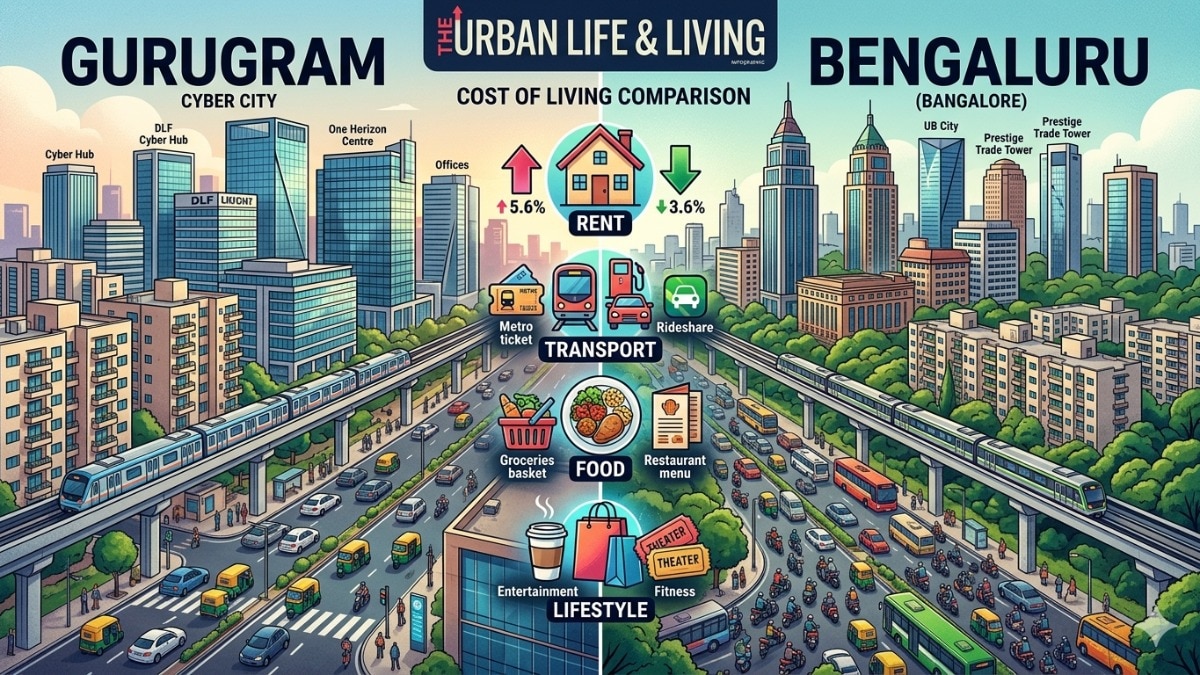 Gurugram vs Bengaluru: Which city is more affordable in 2026?