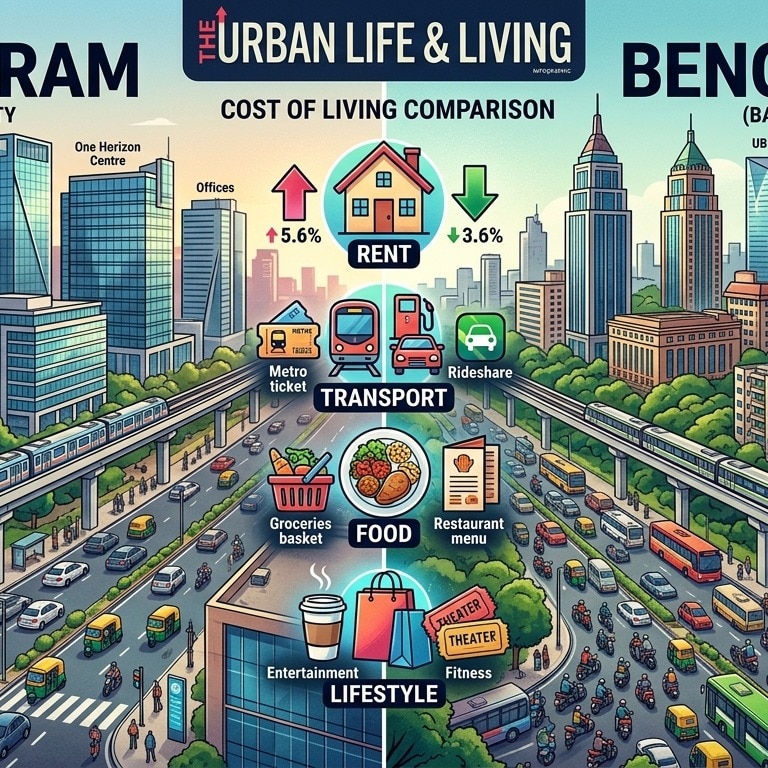 Gurugram vs Bengaluru: Which city is more affordable in 2026?