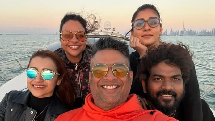 Madhavan's birthday post features a rare cruise pic with Nayanthara, Trisha