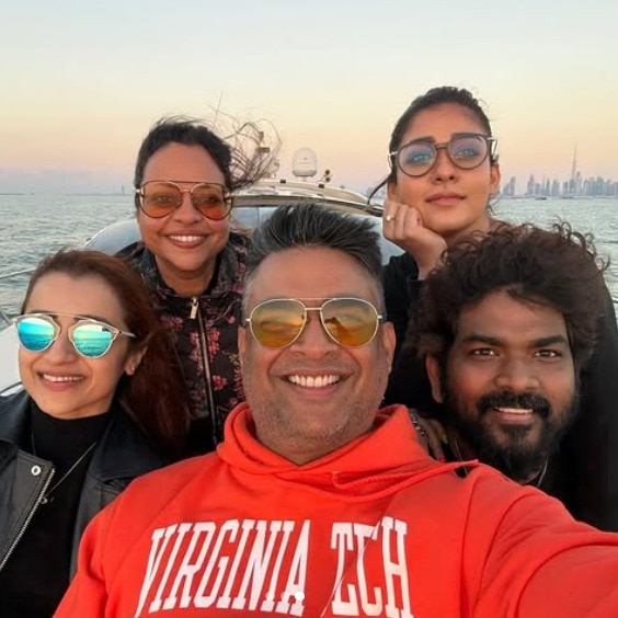 Madhavan's birthday post features a rare cruise pic with Nayanthara, Trisha