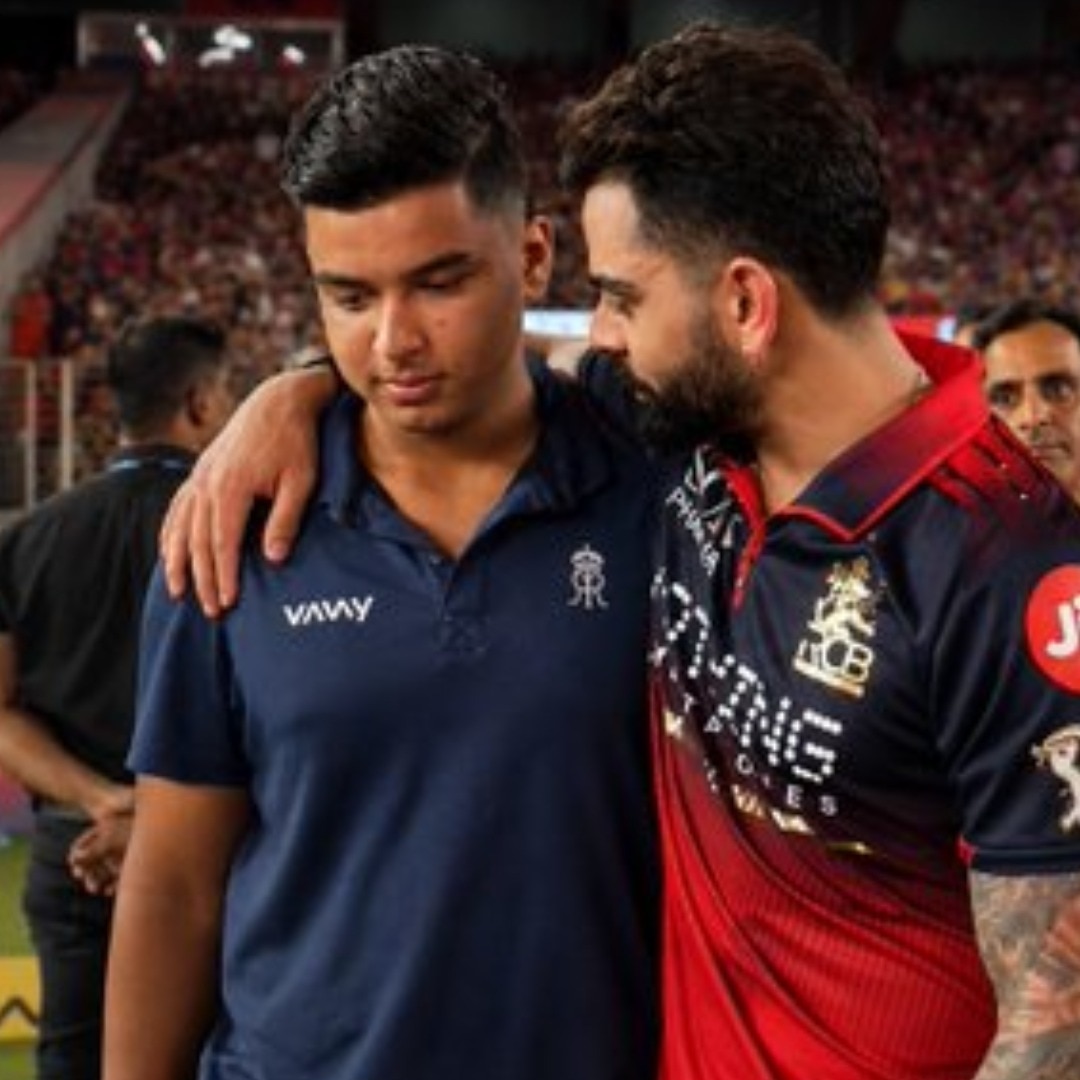Ek Bihari sab pe bhaari: RCB finally reveal Virat Kohli's chat with Sooryavanshi