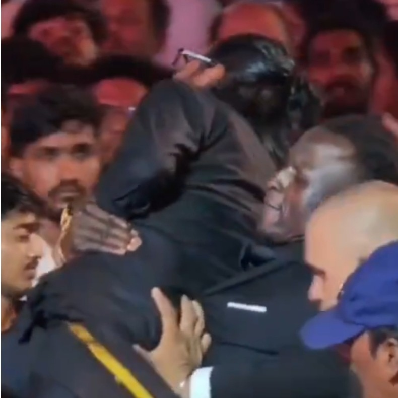 Ram Charan’s lookalike fan causes chaos at Peddi event, gets surprise reward later