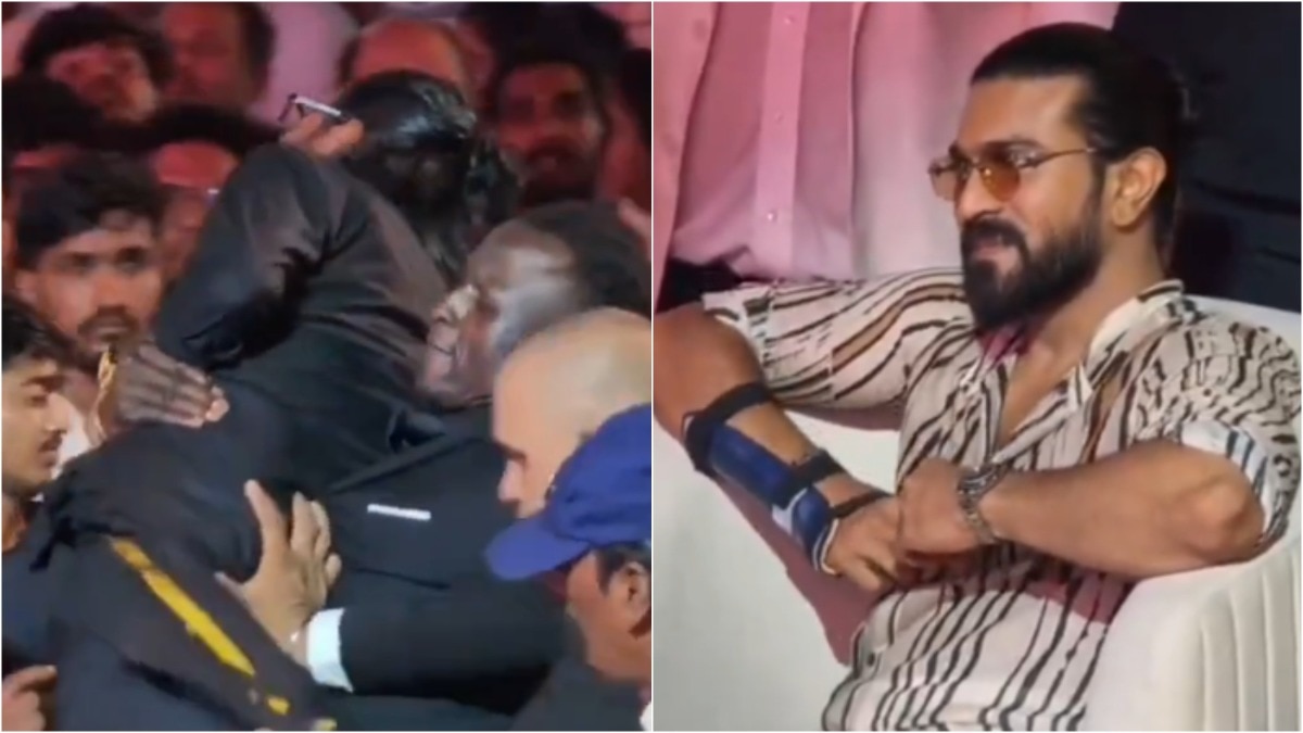 Ram Charan's lookalike fan causes chaos at Peddi event, gets surprise reward later