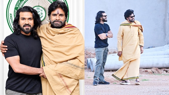 Ram Charan and Pawan Kalyan