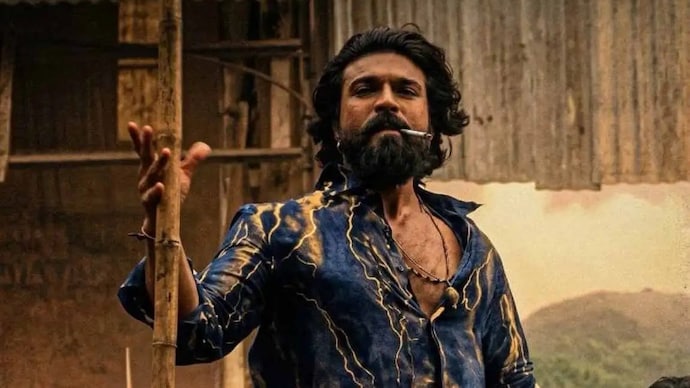 Despite a dip in weekday numbers, Ram Charan's Peddi nears Rs 400 crore-mark. Ram Charan in Peddi