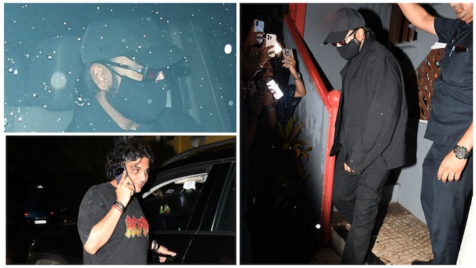 Pralay loading? Ranveer Singh drops by Hansal Mehta's office with Mukesh Chhabra