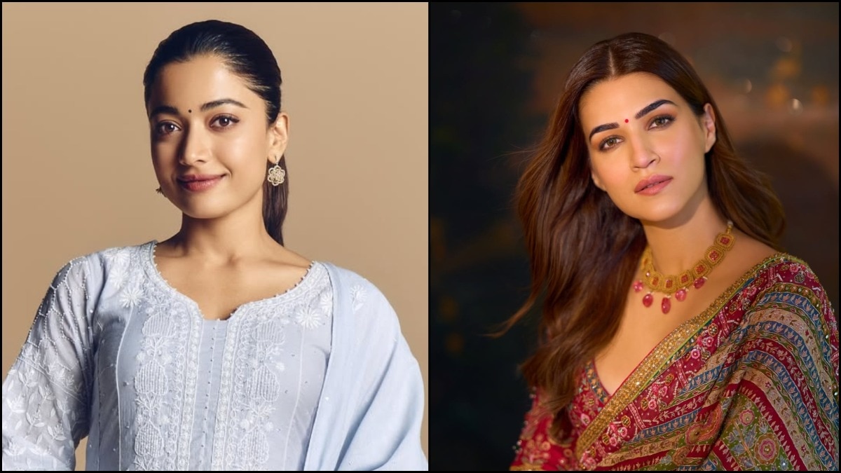 Rashmika Mandanna, Kriti Sanon and question of 'pehla pyaar' at Cocktail 2 launch
