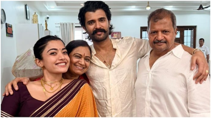 Rashmika signs off as 'Mandanna Deverakonda' under Vijay's X post and fans lose it. Rashmika signs off as 'Mandanna Deverakonda' under Vijay's X post and fans lose it
