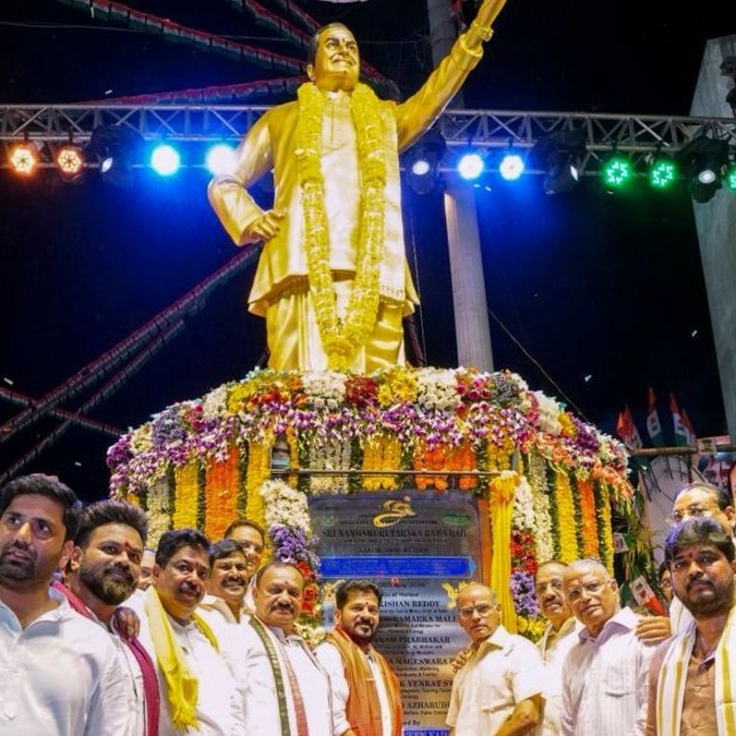 Why Revanth Reddy unveiled ‘Congress nemesis’ NTR’s grand statue in Hyderabad